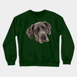 Blue Great Dane Crewneck Sweatshirt